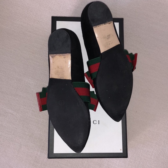 Gucci Bow Flats SZ 7.5 - Picture 8 of 9